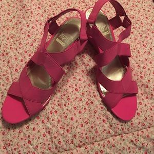 Impo stretch Violeta wedge